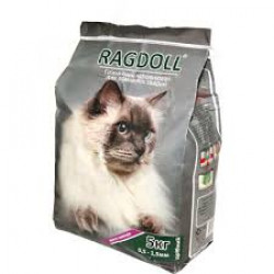  Наповнювач Ragdoll з ароматом лаванди грудкує, невеликий (0,5-1,5 мм) 5 кг