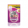  Whiskas вологий корм для кошенят з домашньою птицею в соусі 100г 28шт