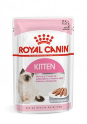 Влажный корм для котят Royal Canin Kitten Loaf -паштет 85 г(от 10шт в ассортименте)