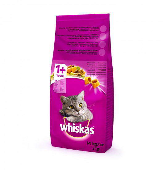 Whiskas з яловичиною  14 кг