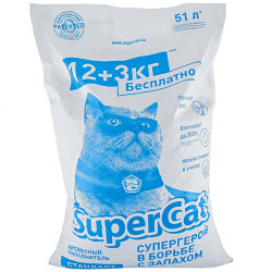 SUPER CAT синий 12+3КГ