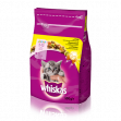 WHISKAS Вкусные подушечки с курицей для котят, 350 г 