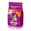 WHISKAS Вкусные подушечки с говядиной для взрослых кошек, 300 г