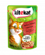  Kitekat вологий корм Яловичина 85г 28шт