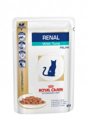  Вологий корм Royal Canin Renal з тунцем при захворюваннях нирок, 85 г (від 10шт в асортименті)