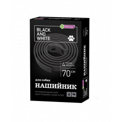 Нашийник Vitomax Black & White 70см-проти бліх та кліщів для собак