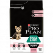  Сухий корм Purina Pro Plan для цуценят малих порід з лососем для чутливої шкіри,3кг