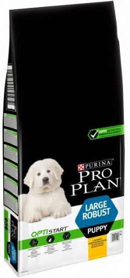 Сухой корм Purina Pro Plan для щенков крупных пород с курицей и рисом 12 кг