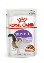 Влажный корм Royal Canin Sterilised для стерилизованных кошек в соусе 85 г(от 10шт в ассортименте)