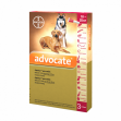 Bayer Advocate капли на холку для собак от 10 до 25кг-3шт(1пип.*2,5 мл)