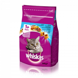 WHISKAS Смачні подушечки з тунцем для дорослих кішок, 300 г