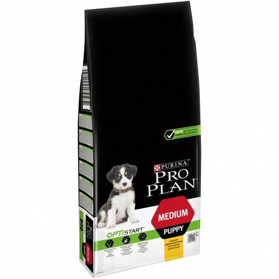  Сухий корм Purina Pro Plan з куркою для цуценят середніх порід 12 кг