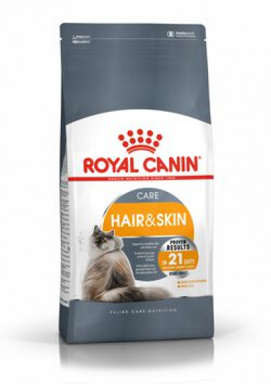 Сухой корм Royal Canin Hair & Skin Care для здоровья и красоты кожи и шерсти у кошек 10кг.