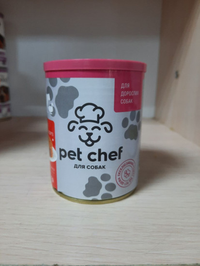 Паштет для собак Асорті "Pet Chef" 360г